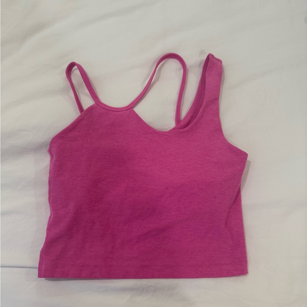 Beyond Yoga Vibrant Pink Crop Top